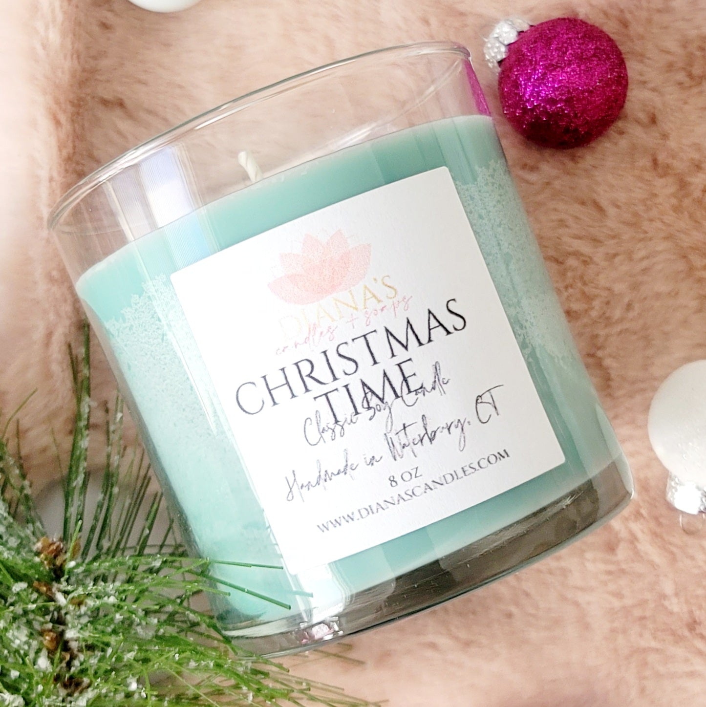 Christmas Time Candle - Diana's Candles and Soaps 