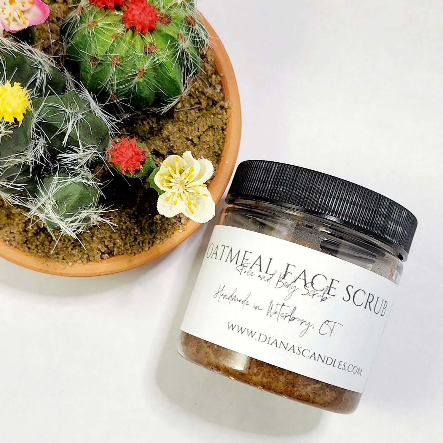 Oatmeal Face Scrub - Diana's Candles and Soaps 