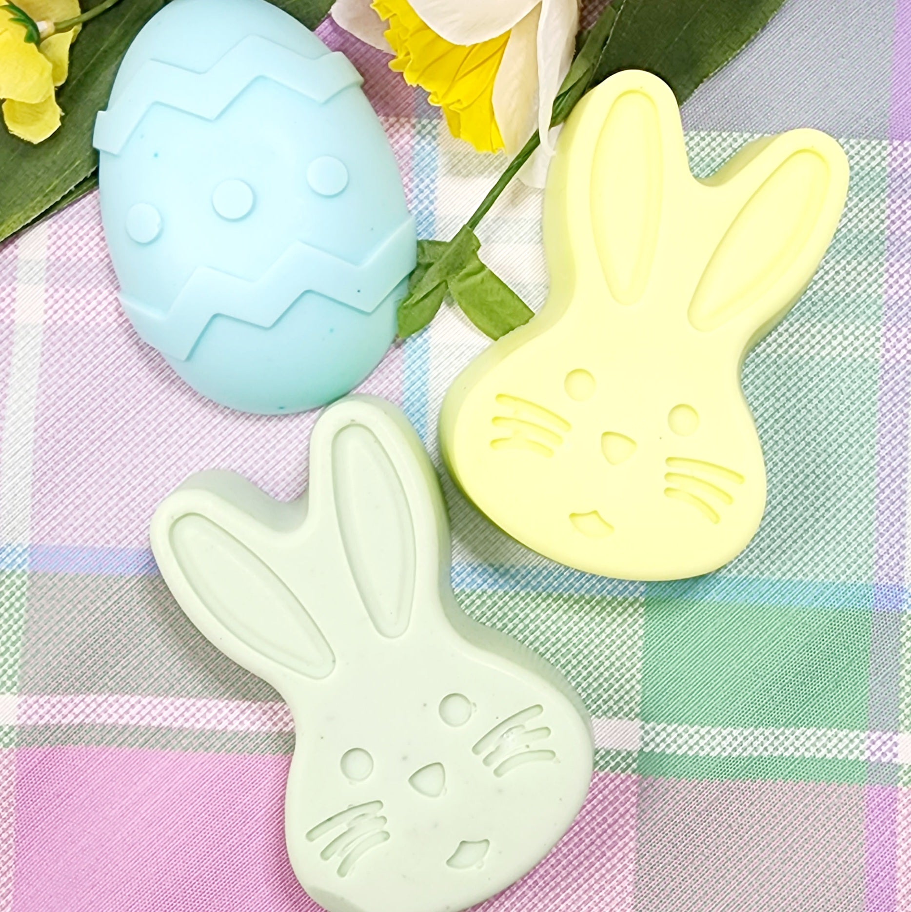 Large Bunny and Easter Egg Soap Diana's Candles and Soaps 