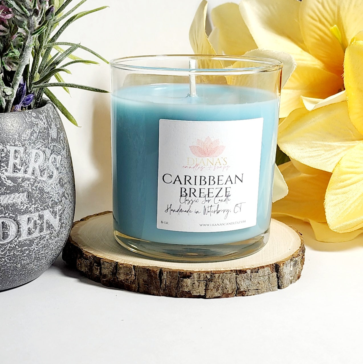 Caribbean Breeze Jar Candle Diana's Candles and Soaps