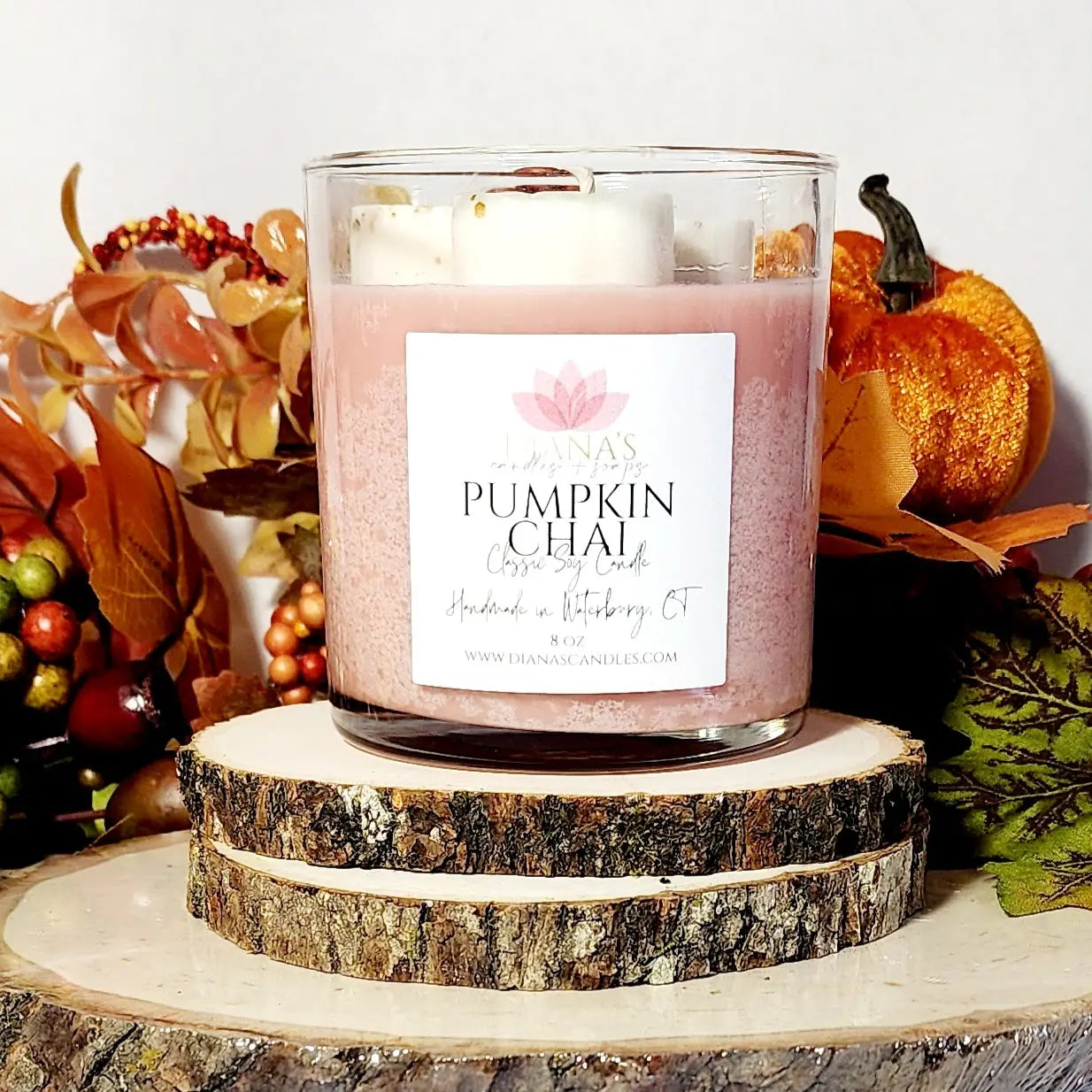 Pumpkin Chai Candle - Diana's Candles and Soaps 