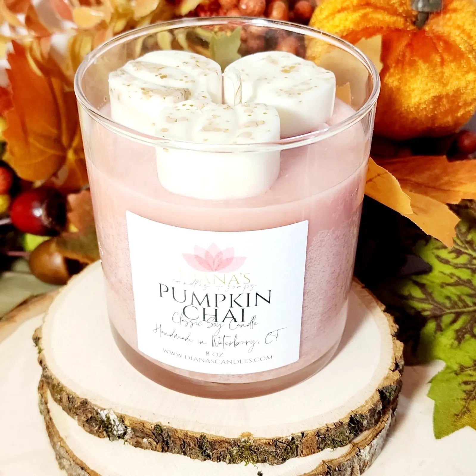 Pumpkin Chai Candle - Diana's Candles and Soaps 