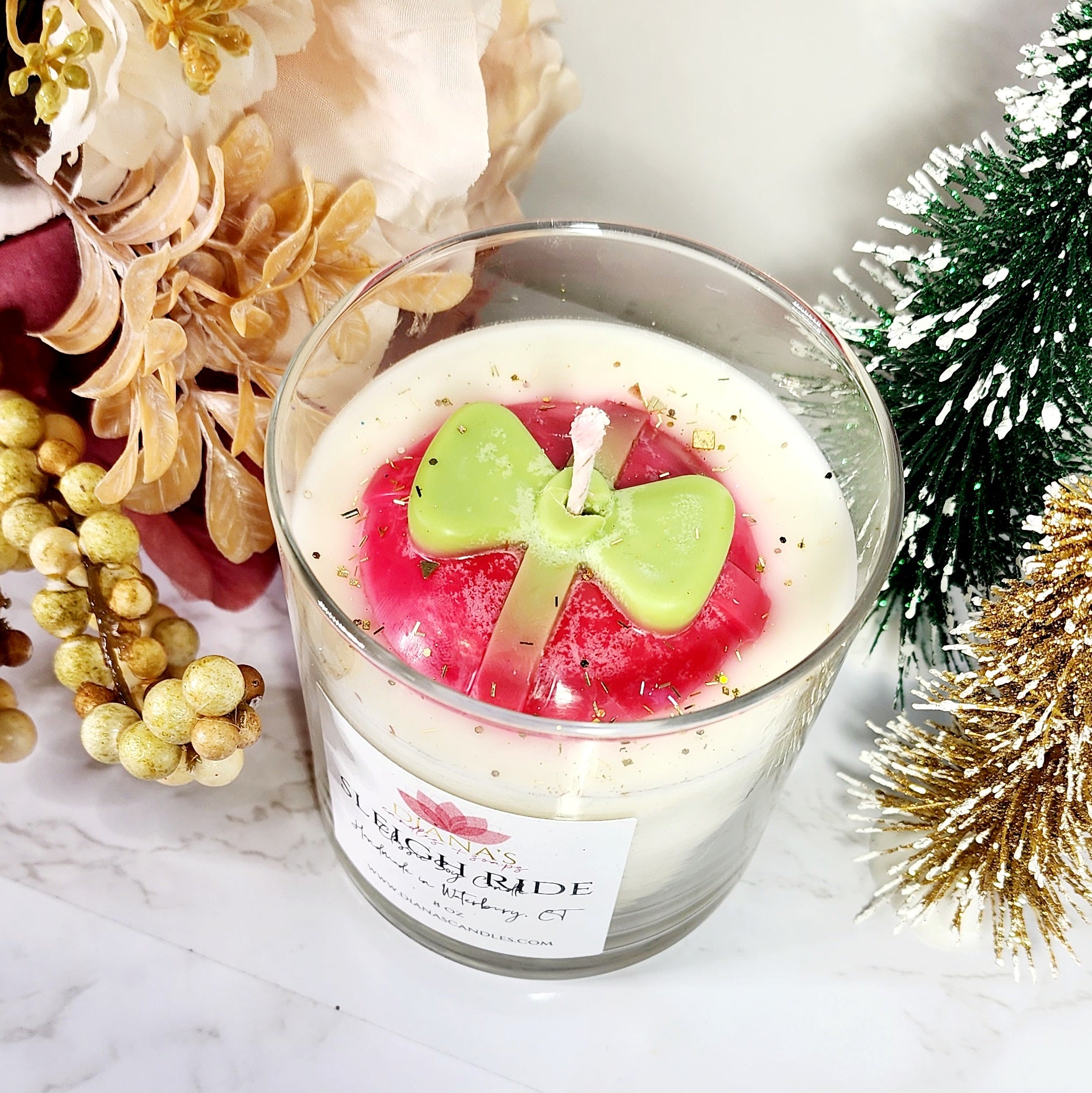 Sleigh Ride Candle - Diana's Candles and Soaps 