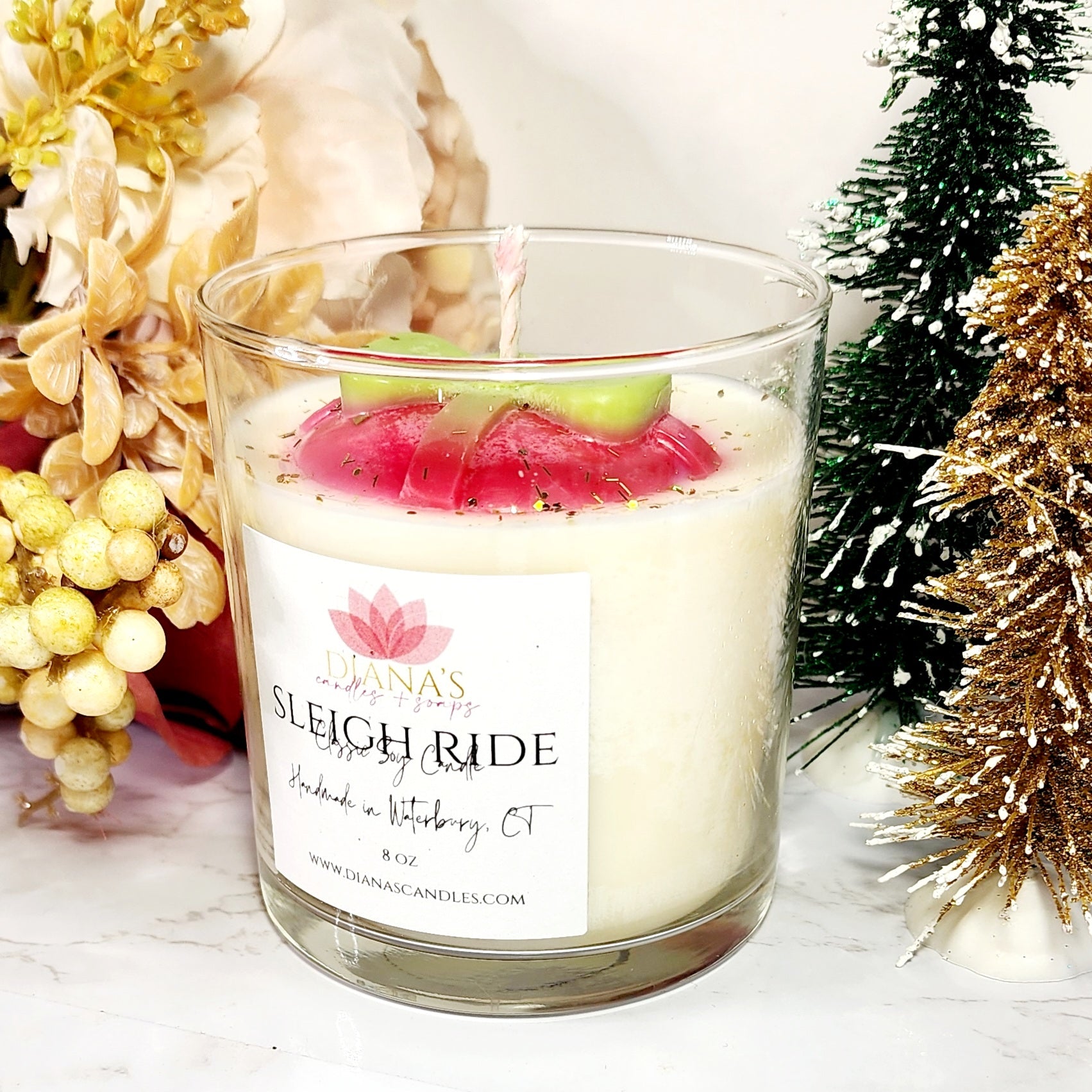 Sleigh Ride Candle - Diana's Candles and Soaps 