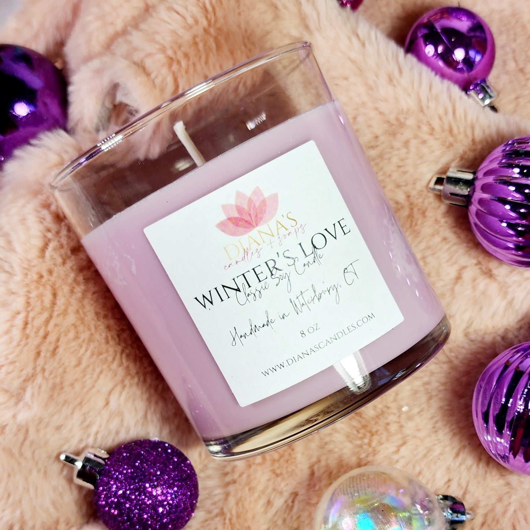 Winter's Love Candle Diana's Candles and Soaps 
