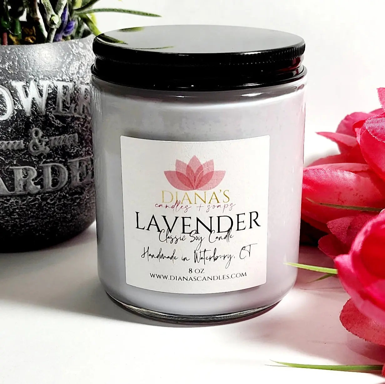 Lavender Candle - Diana's Candles and Soaps 
