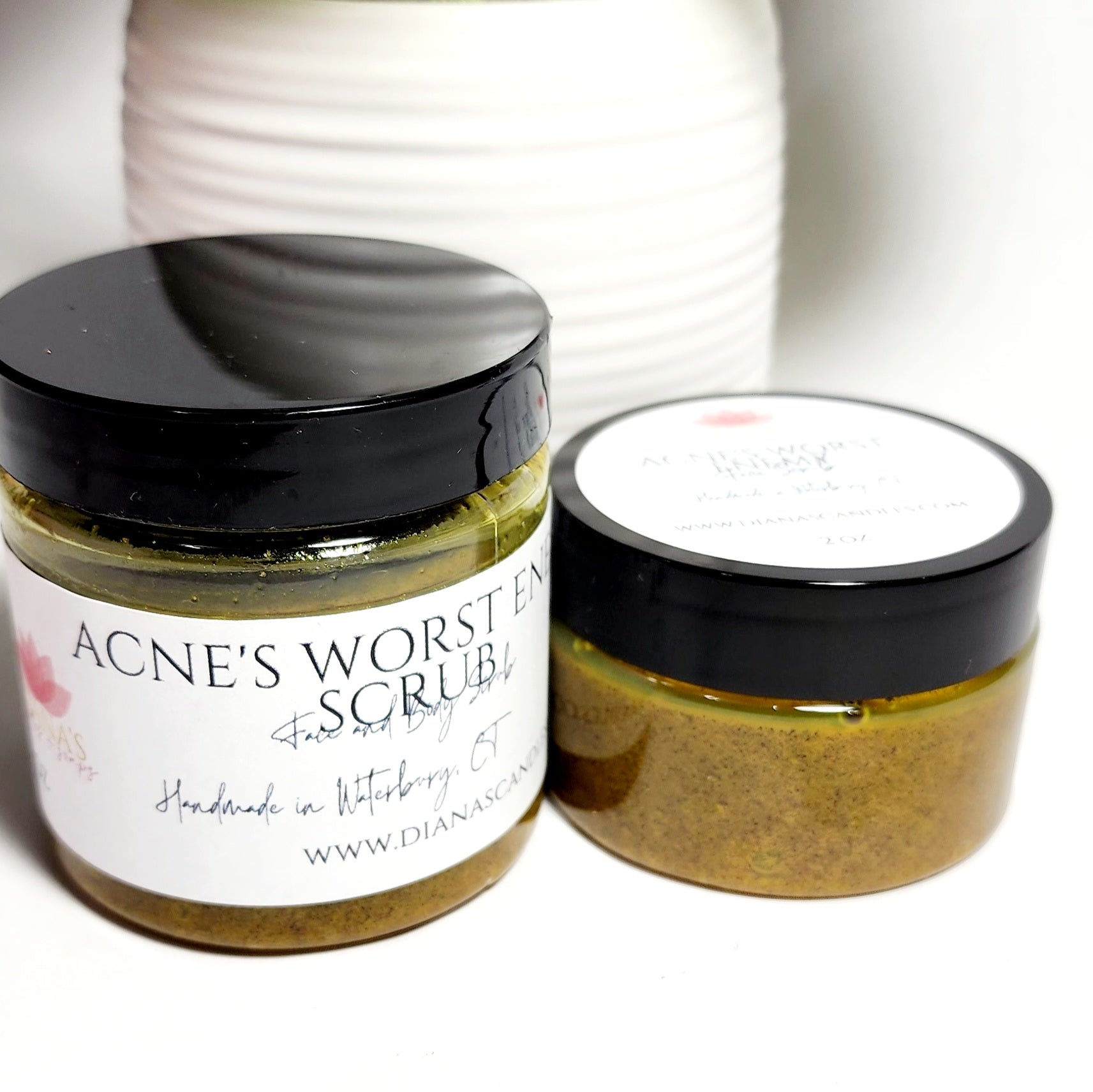 null Acne's Worst Enemy Scrub Diana's Candles and Soaps