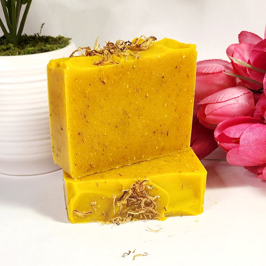 Calendula & Lemongrass Soap Bar Diana's Candles and Soaps 